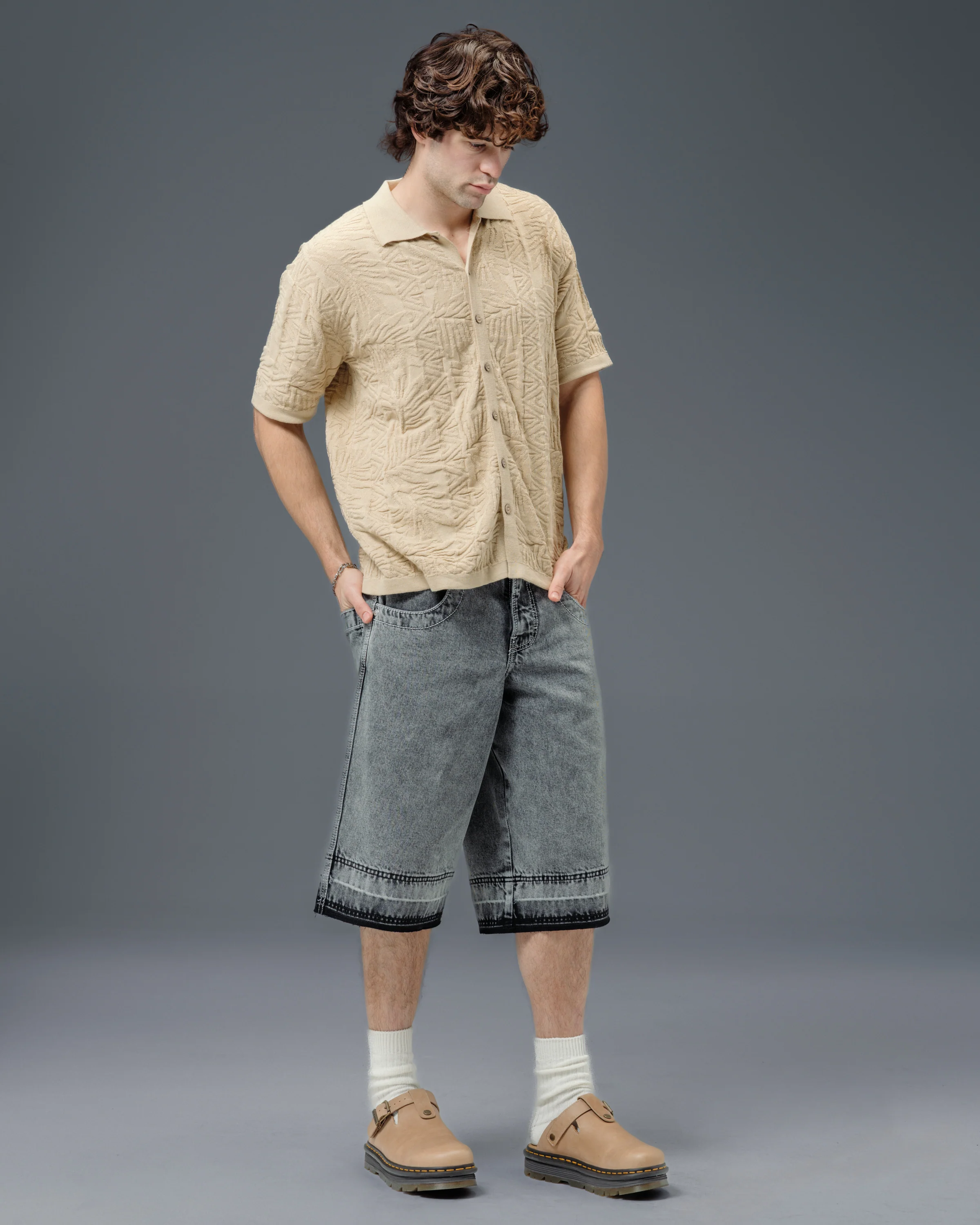 101 Twin Cannon Shorts. 16" Inseam. Black Vintage. - Image 9
