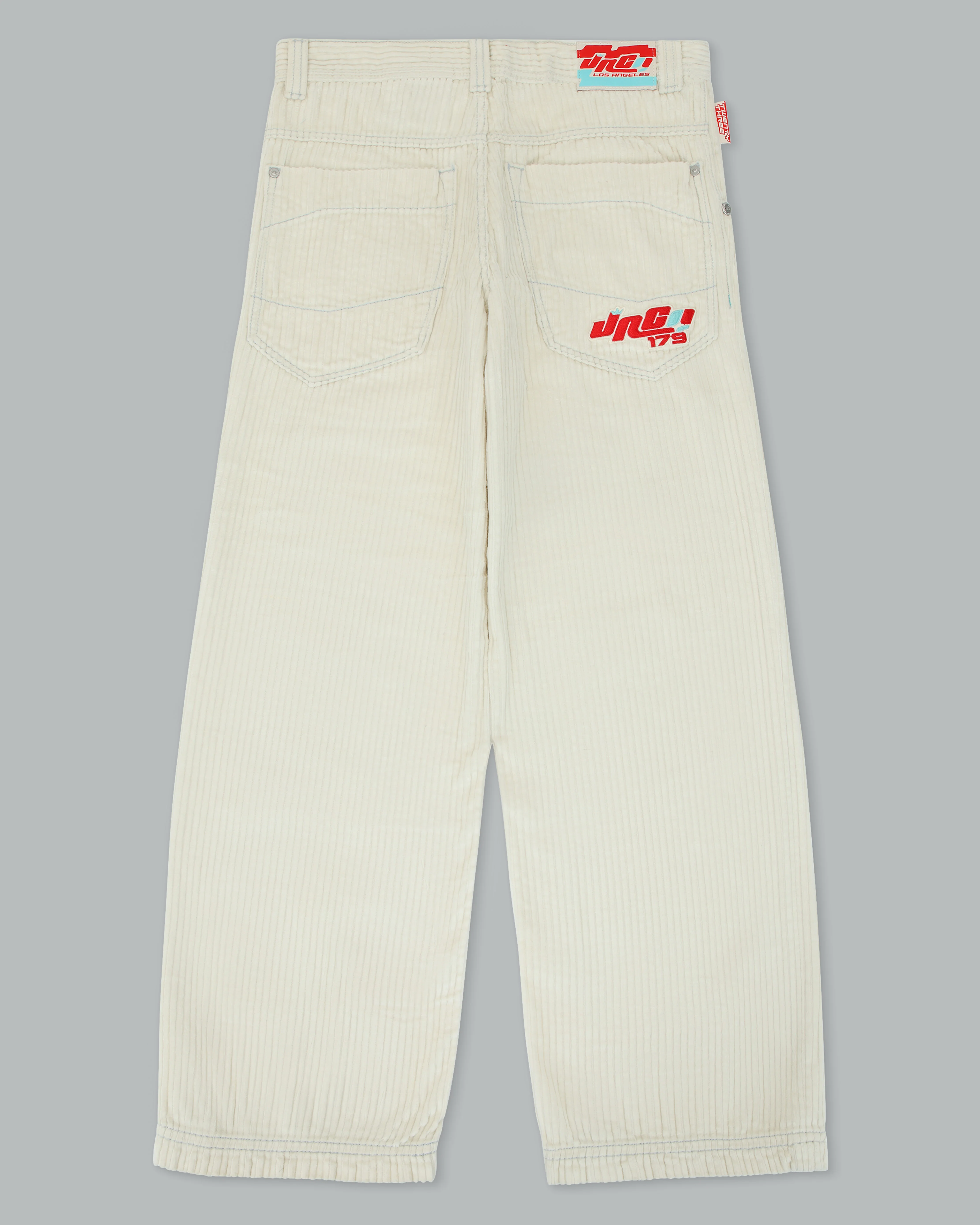1179 Easy Wide Pipes. 23". 4 Wale Corduroy. Tofu. - Image 13