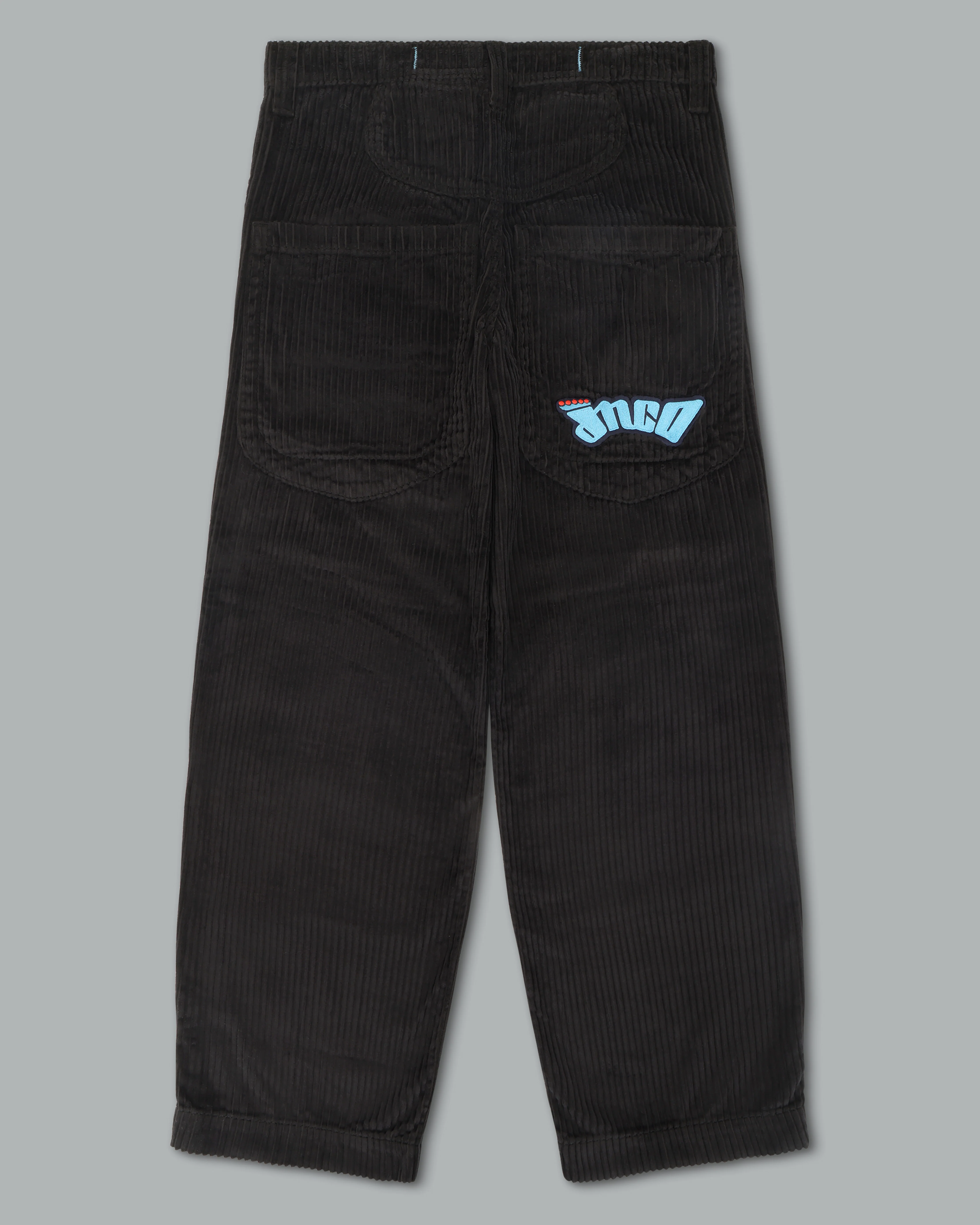 169 Low Down. 20". 4 Wale Corduroy. Black. - Image 14