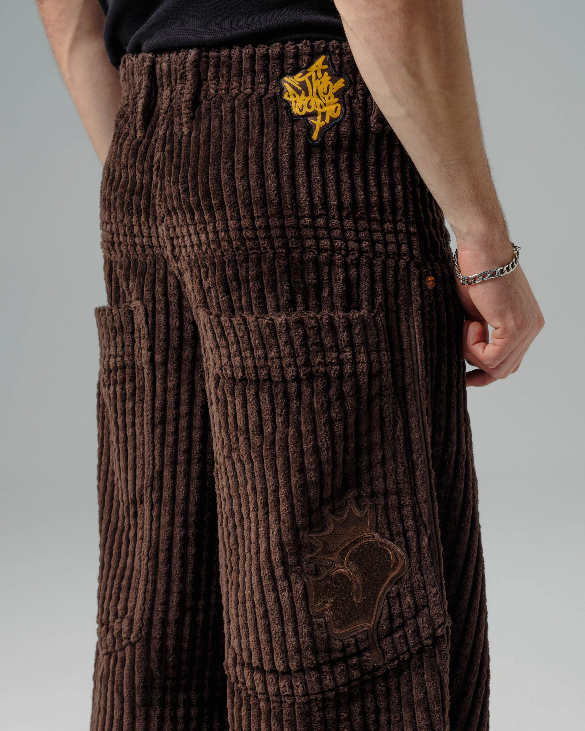 Jester. 26". 2 Wale Corduroy. Java Brown. - Image 12