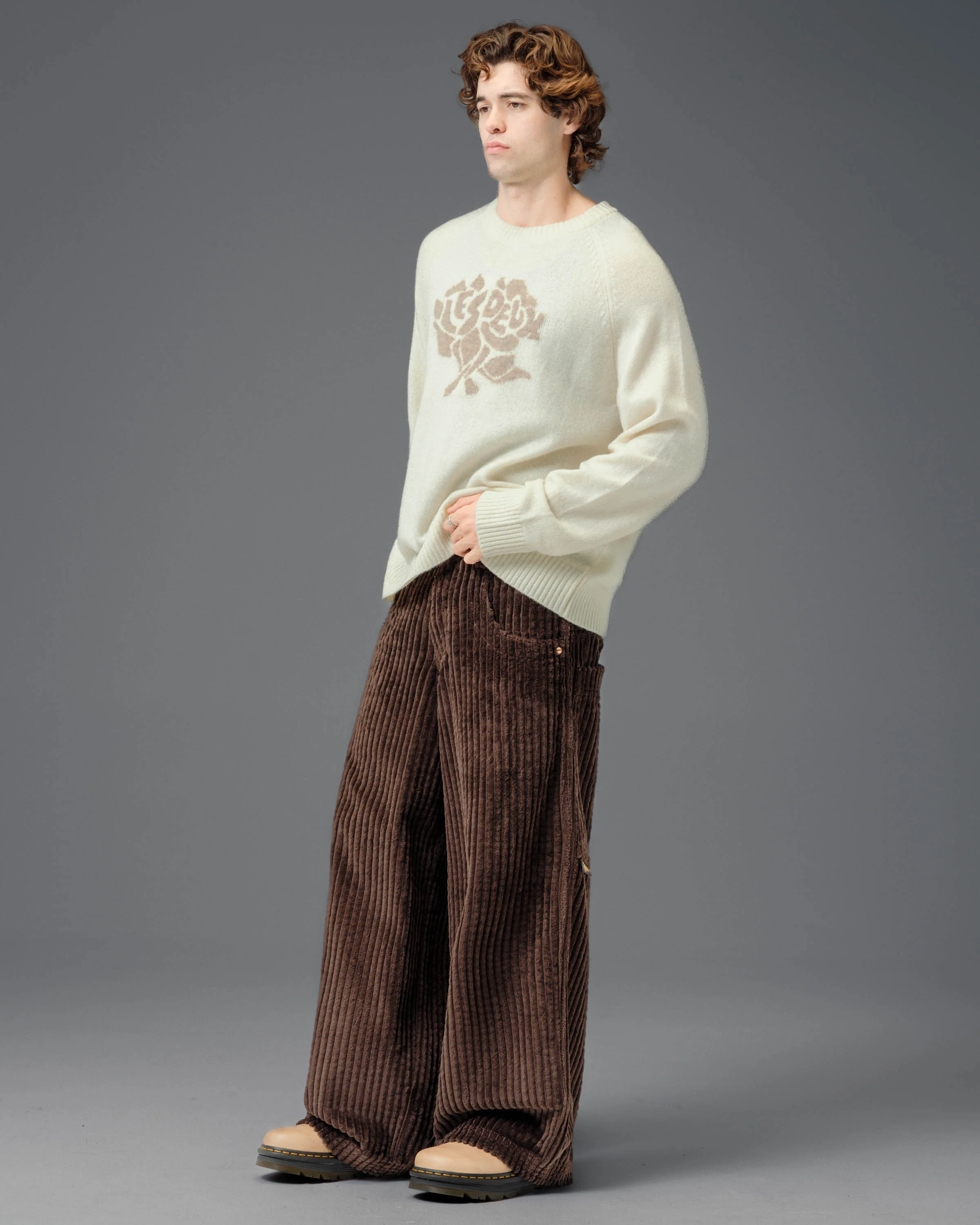 Jester. 26". 2 Wale Corduroy. Java Brown. - Image 4