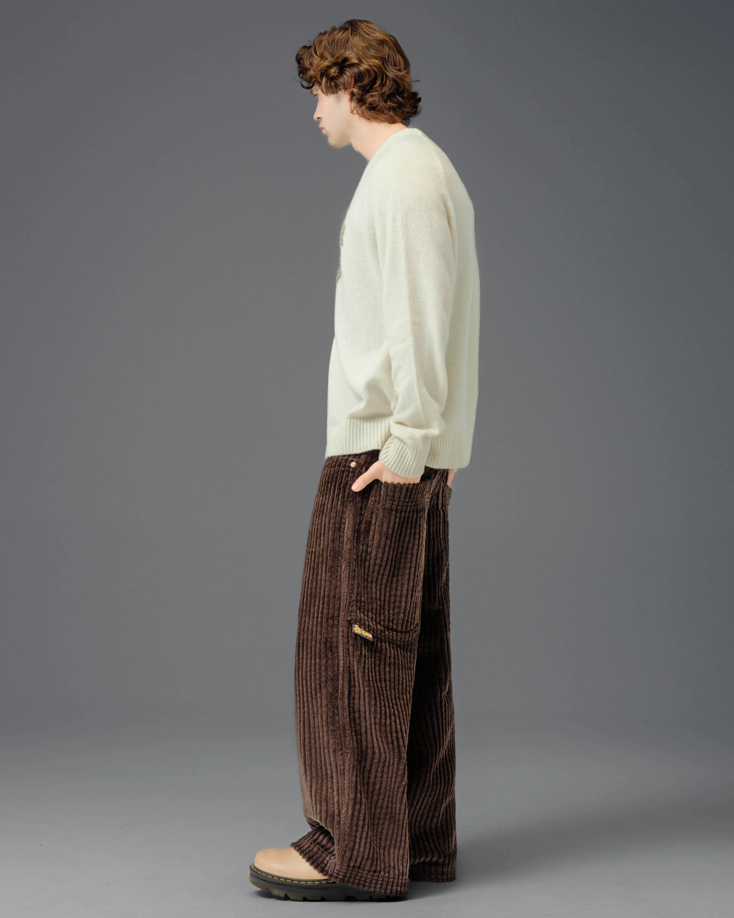 Jester. 26". 2 Wale Corduroy. Java Brown. - Image 5
