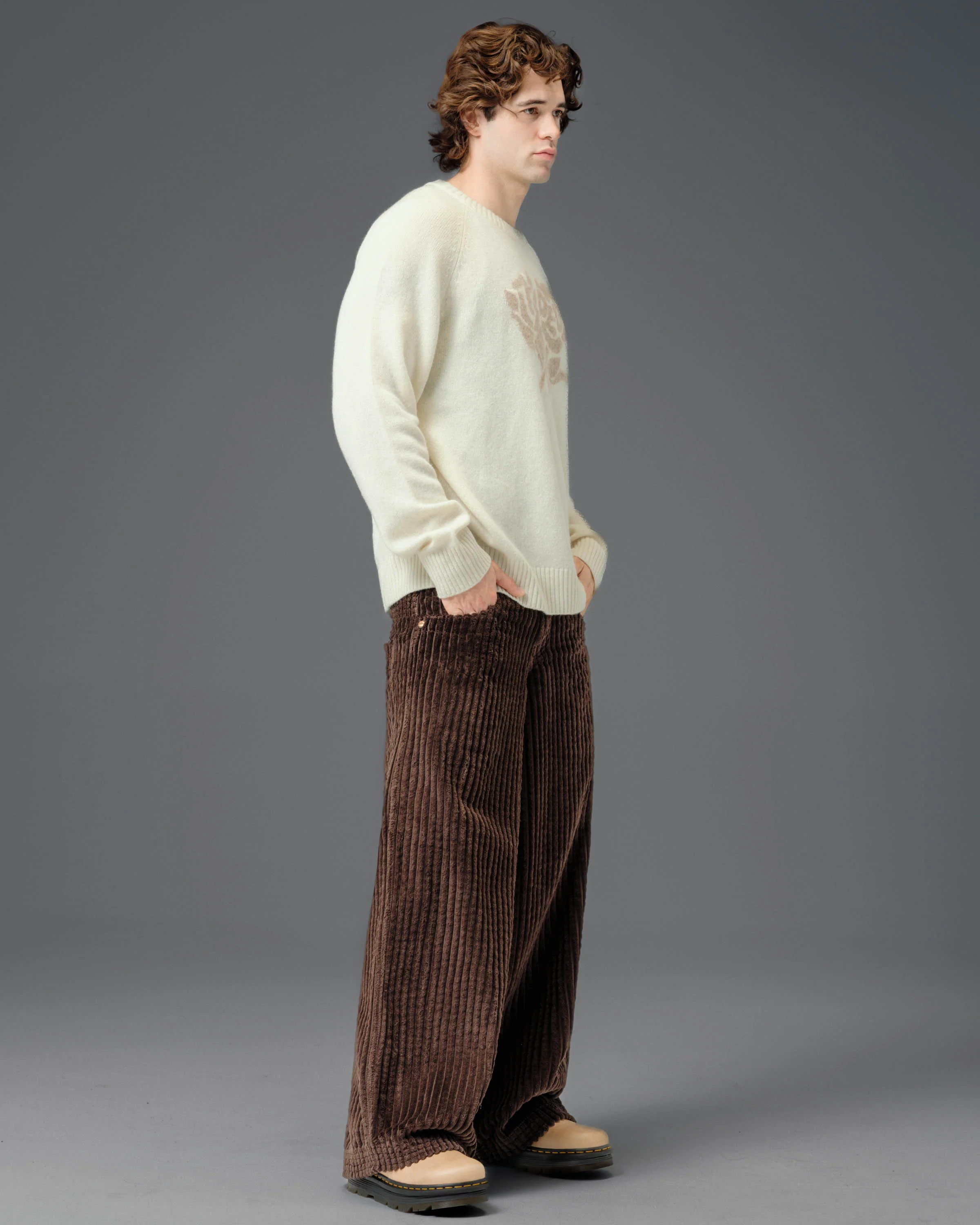 Jester. 26". 2 Wale Corduroy. Java Brown. - Image 9