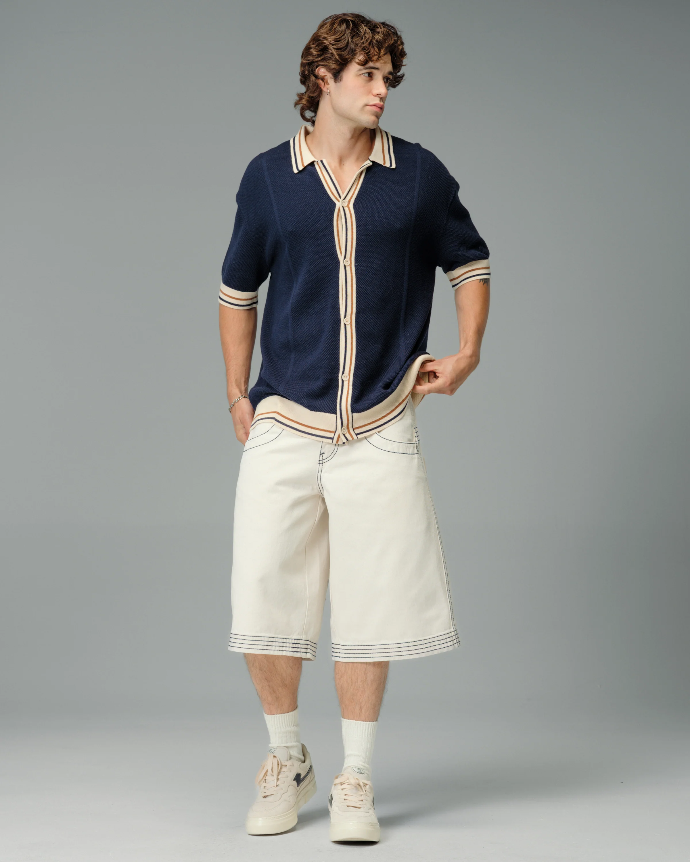 Jester Shorts. 15" Inseam. Natural. - Image 4