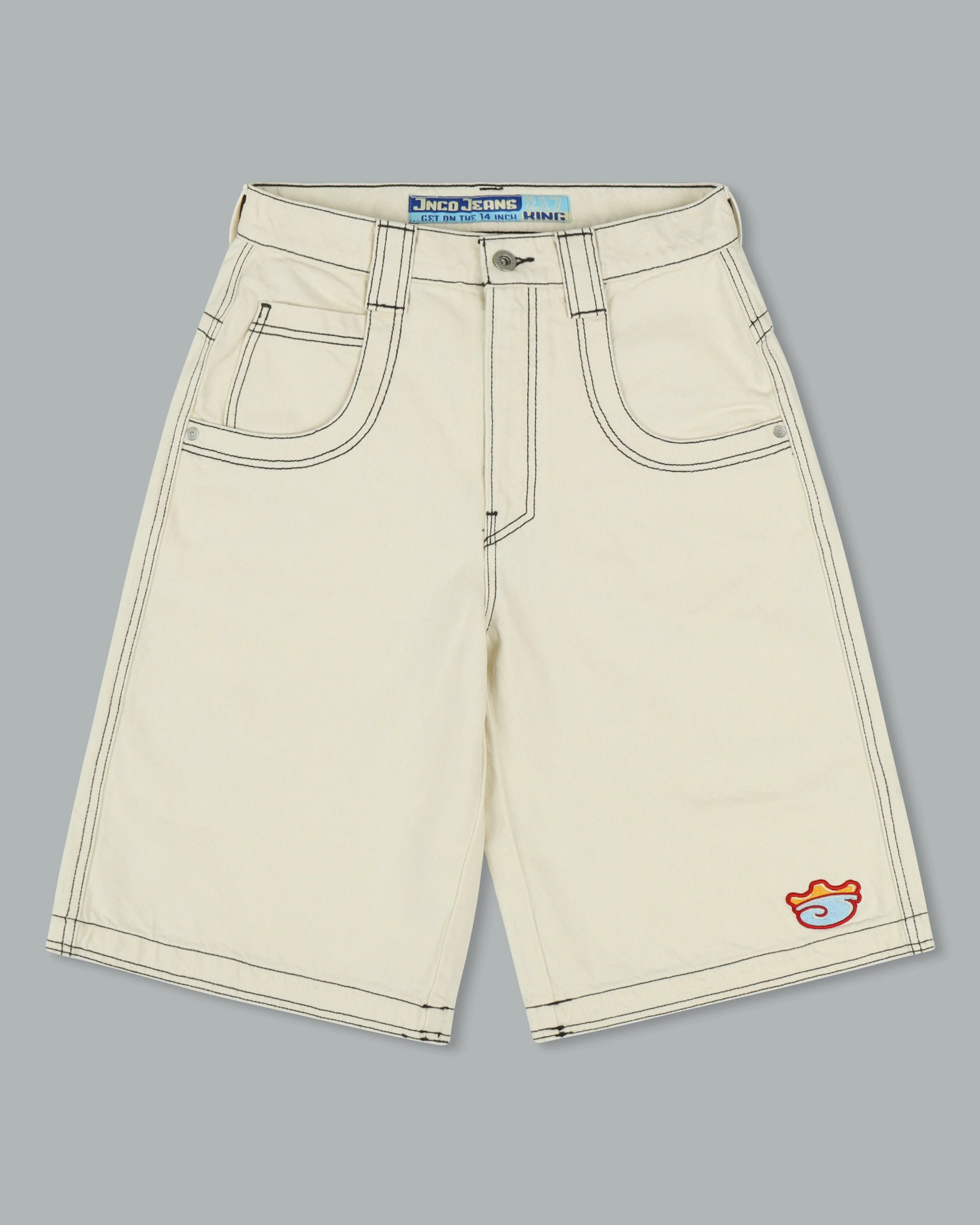 King Shorts. 14". Natural. - Image 12