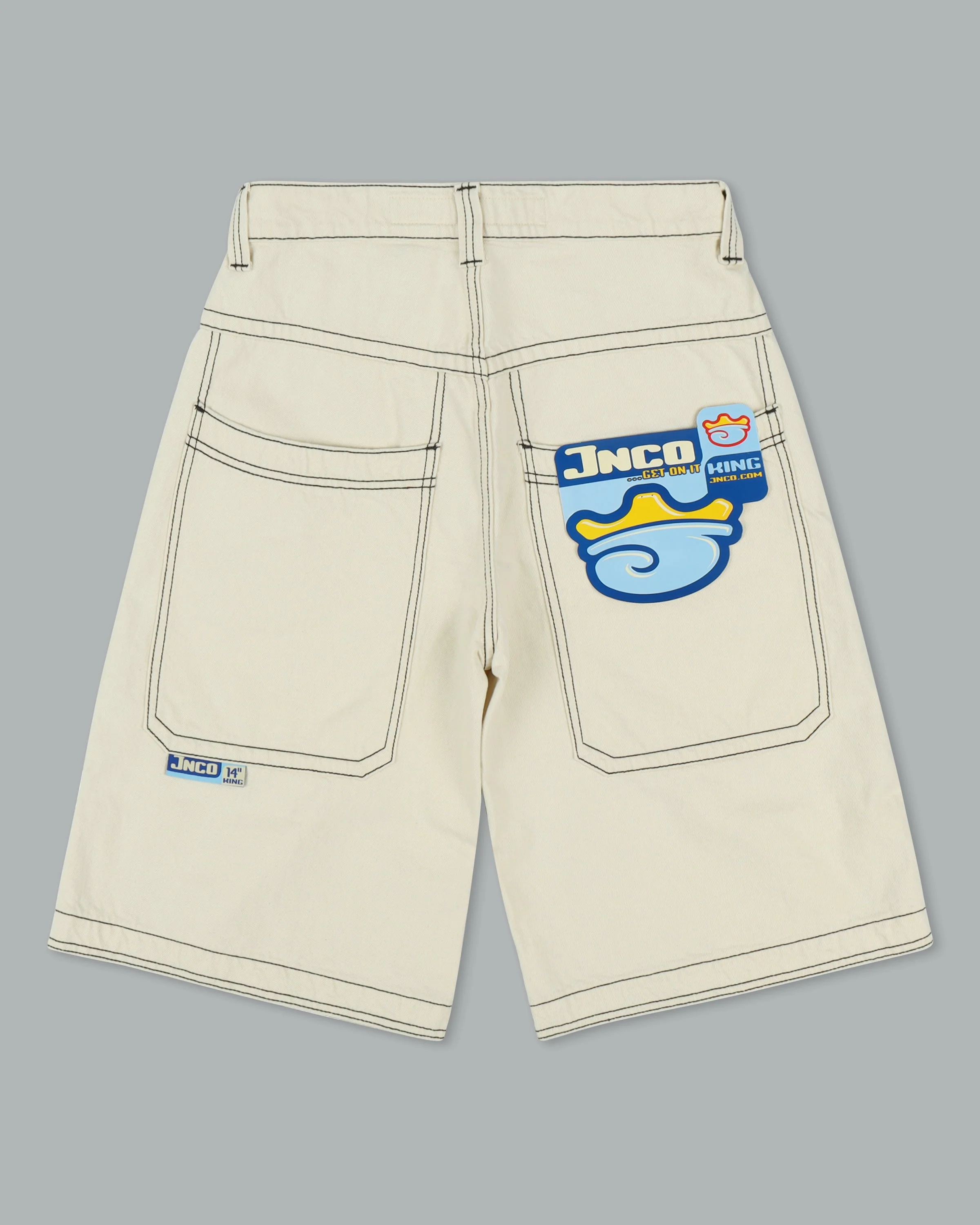 King Shorts. 14". Natural. - Image 13