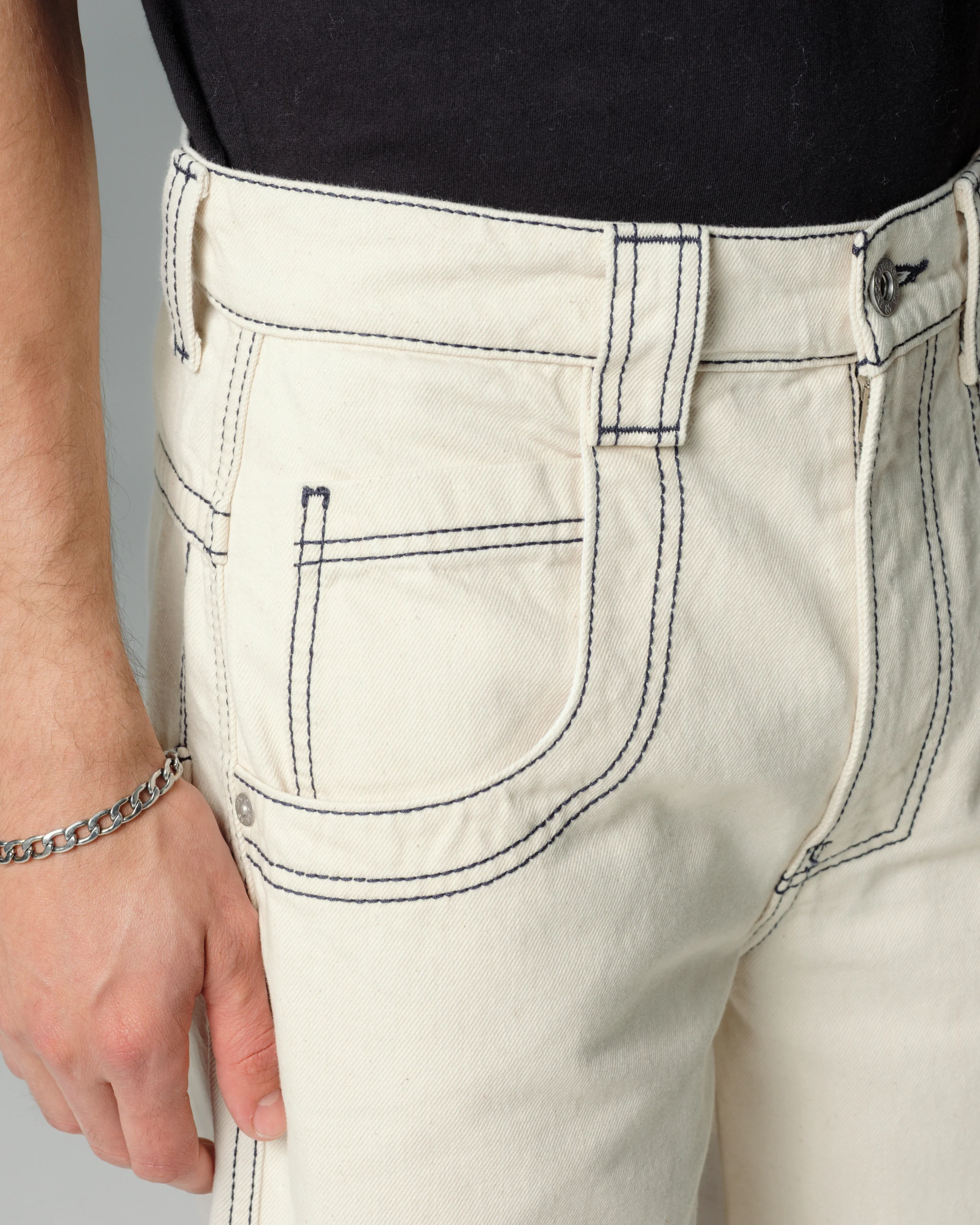 King Shorts. 14". Natural. - Image 9