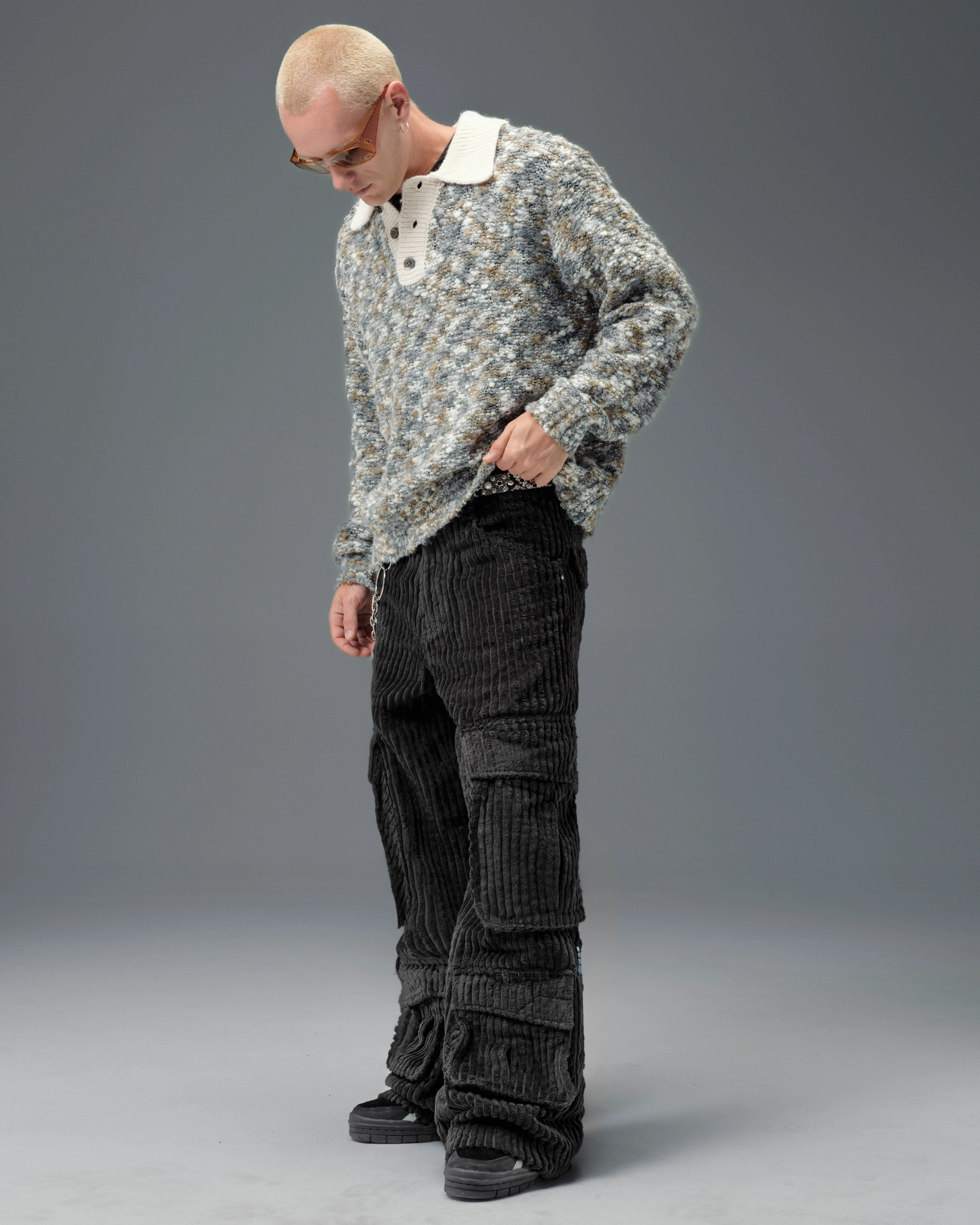 Legacy. 24". 2 Wale Corduroy. Black. - Image 3