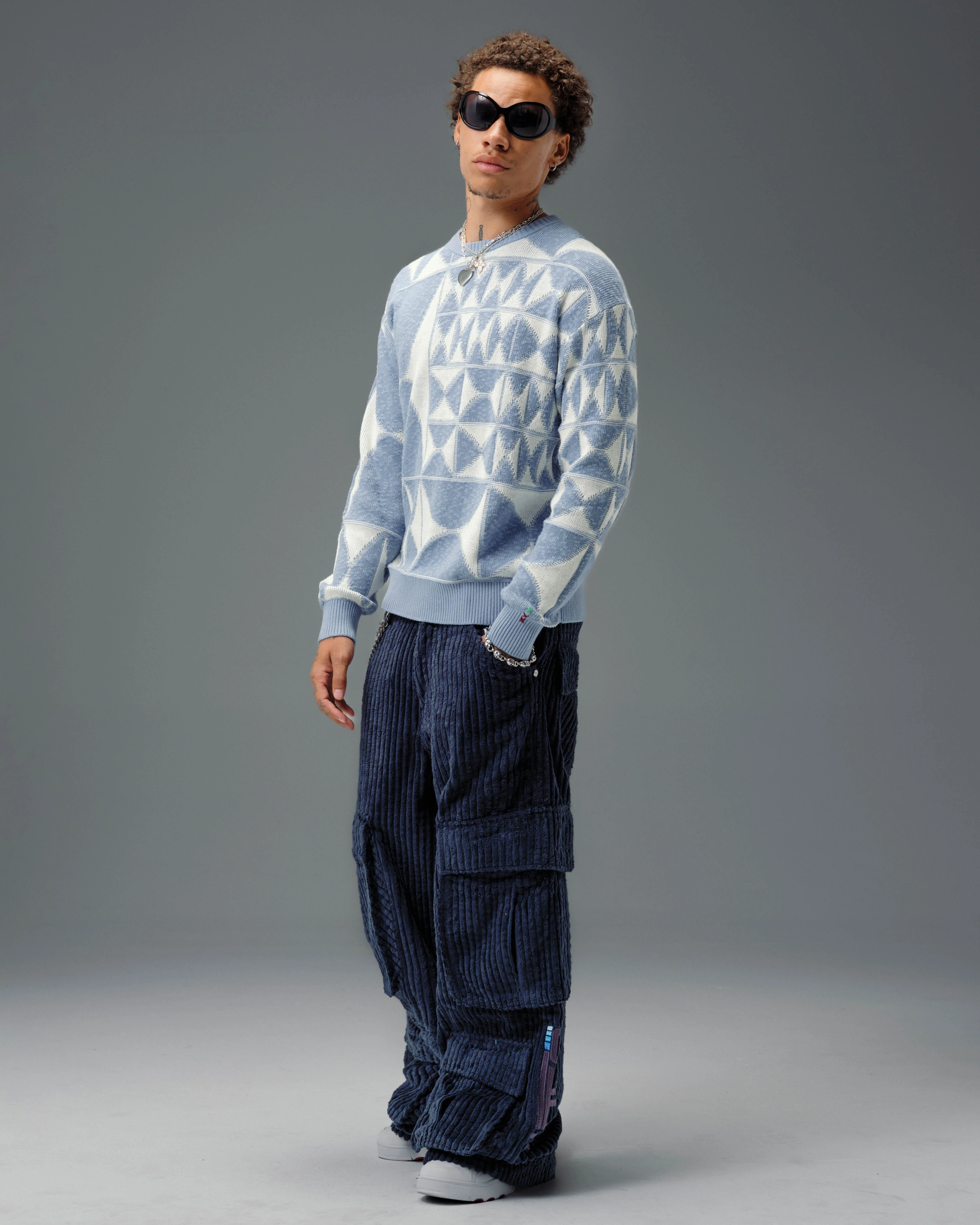 Legacy. 24". 2 Wale Corduroy. Navy. - Image 3