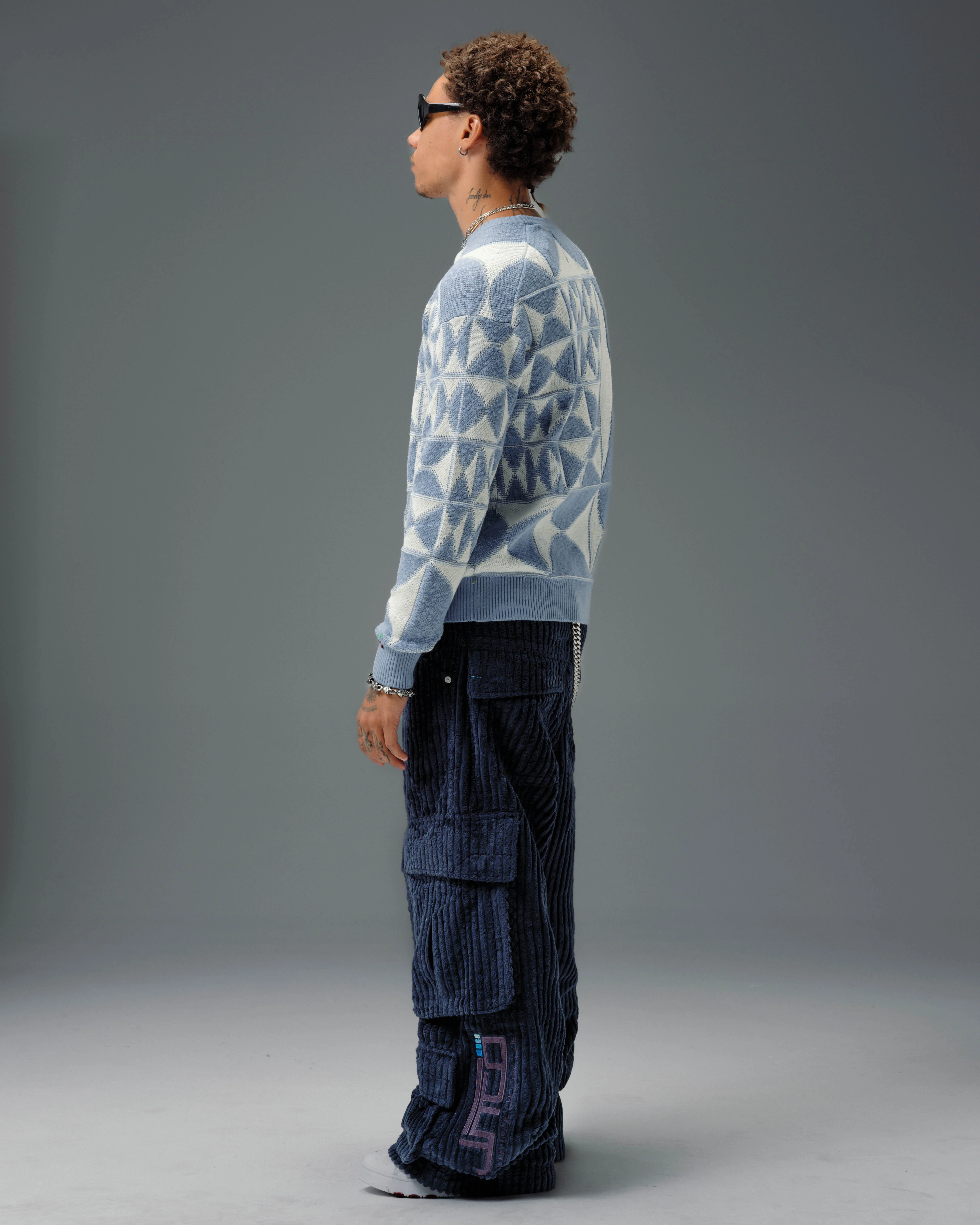 Legacy. 24". 2 Wale Corduroy. Navy. - Image 4