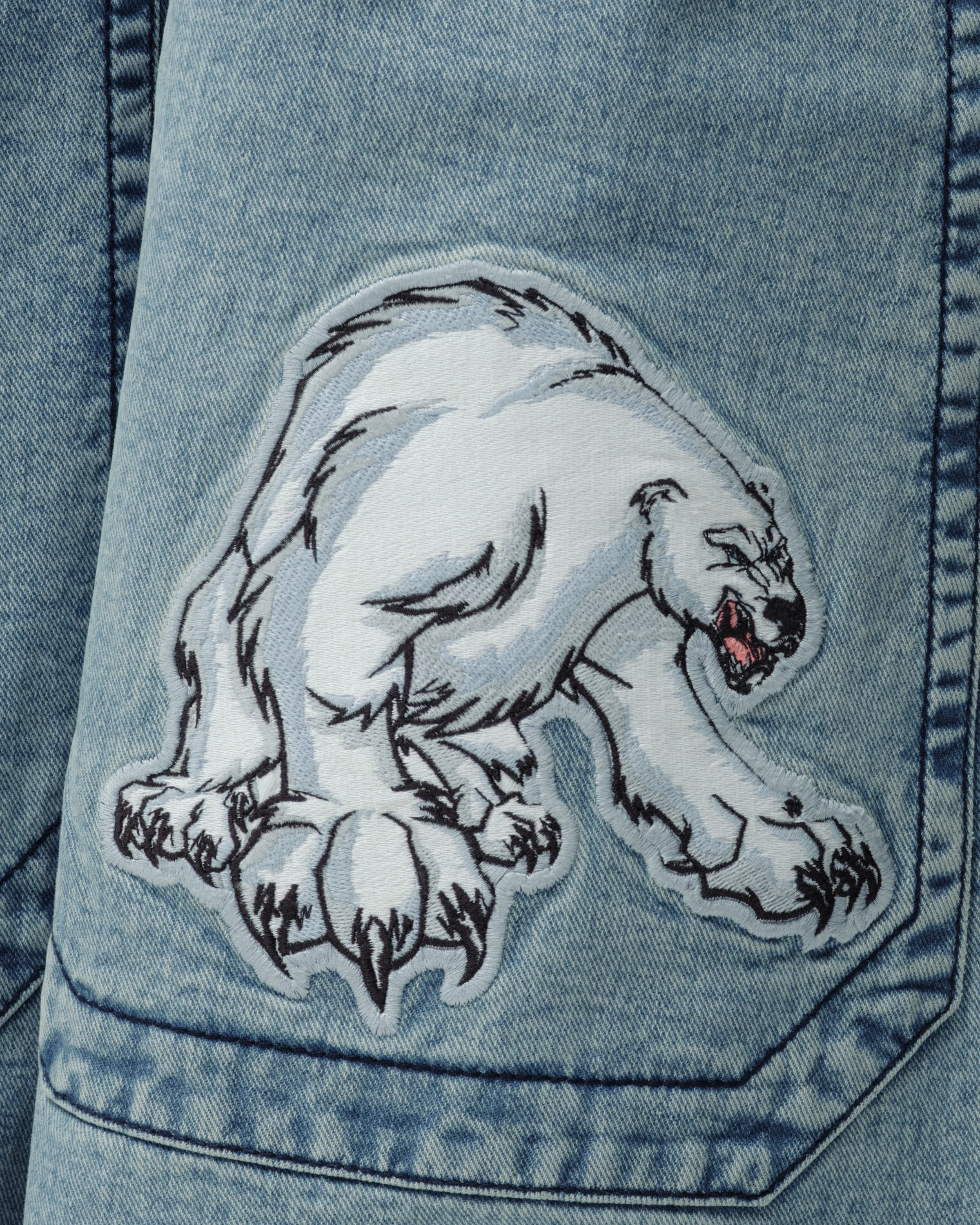 Polar Bear. 28". Antique. - Image 12