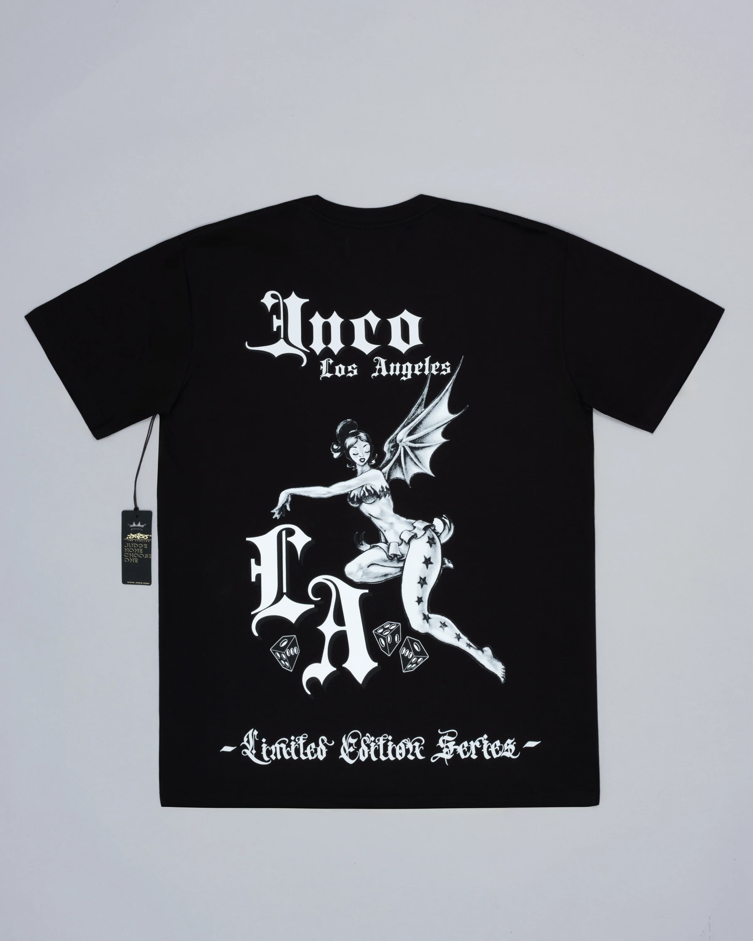 Street Gambler Tee. Black.
