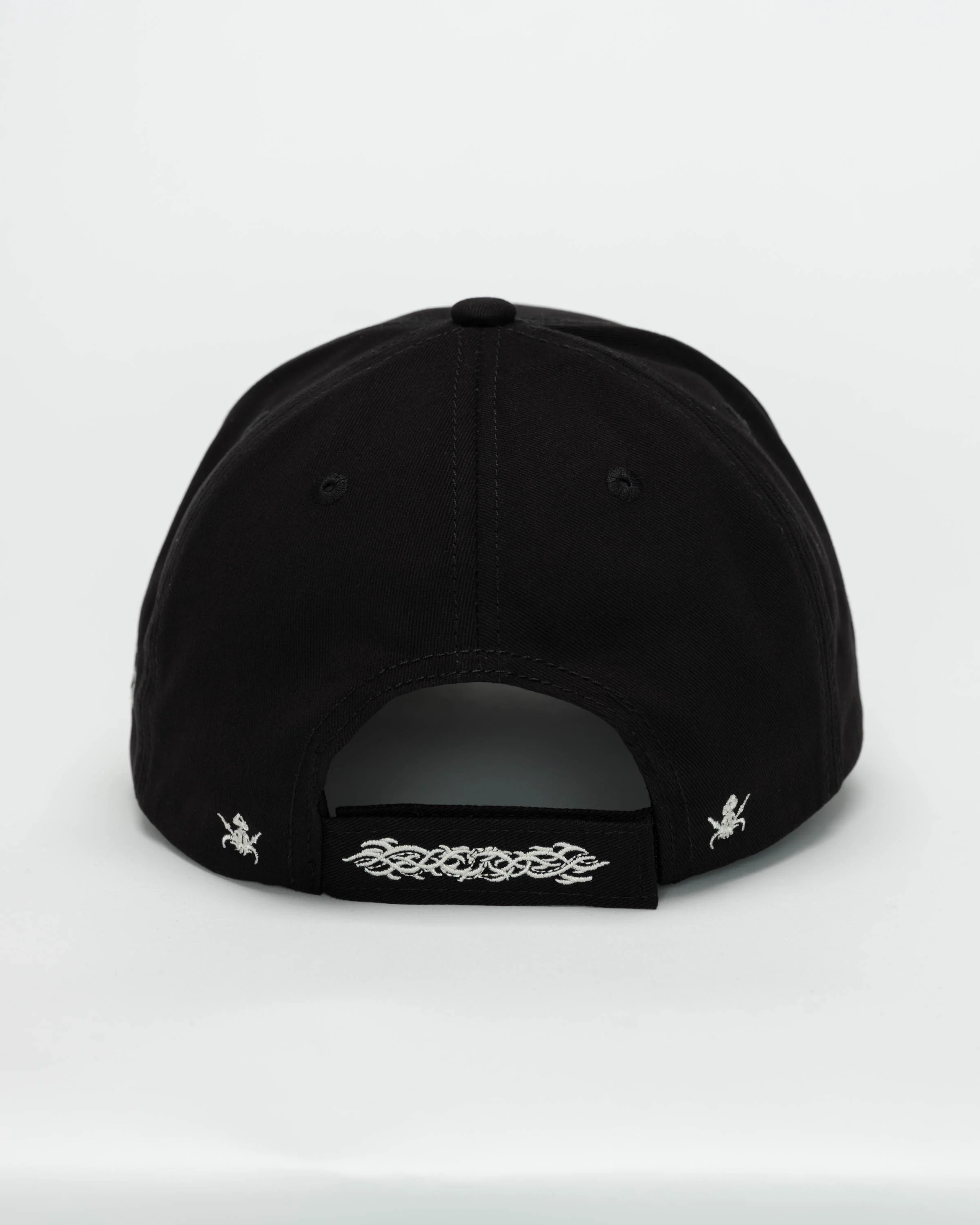 Tribal Baseball Cap. Black. - Image 3