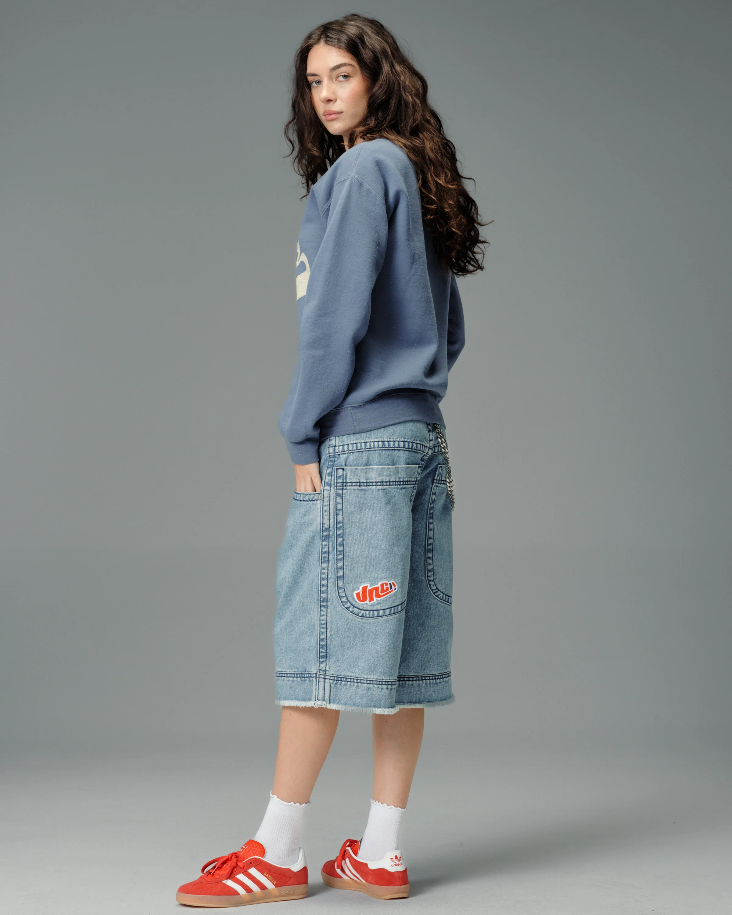 W Destroyer Shorts. 14" Inseam. Antique. - Image 4