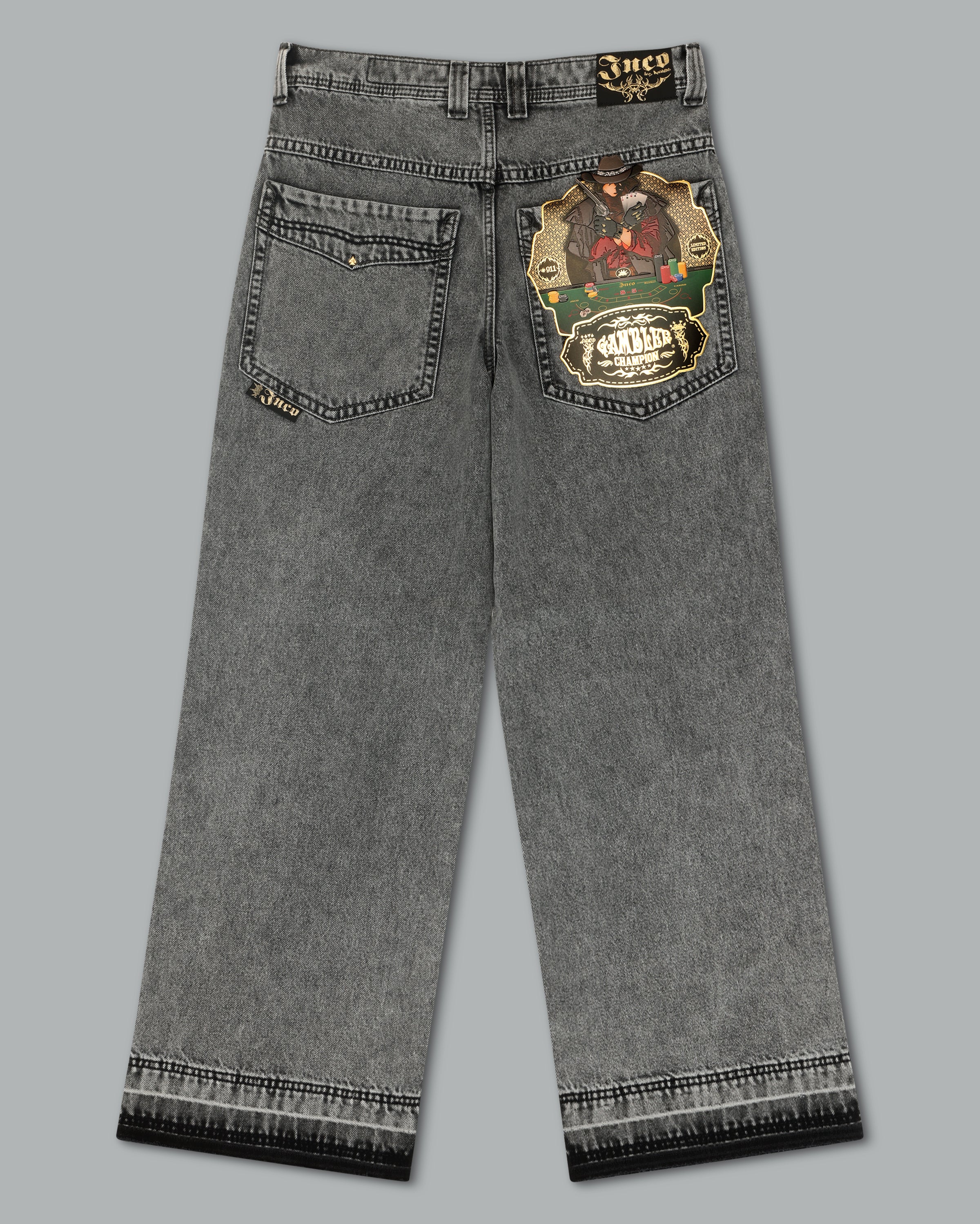 W Gambler. 23". Black Vintage. - Image 13