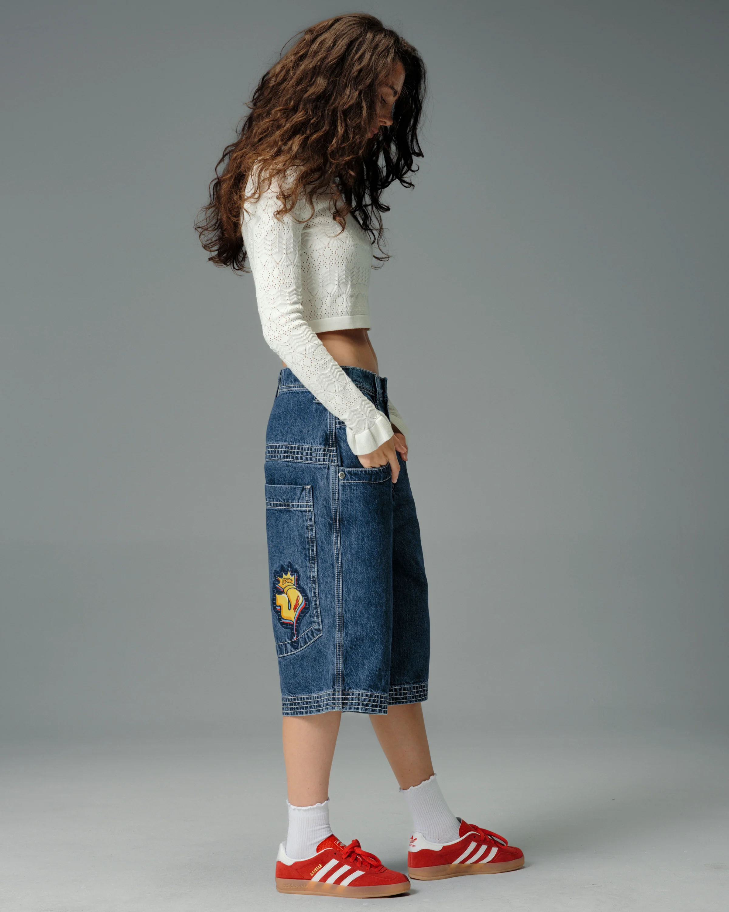 W Jester Shorts. 15" Inseam. Dark Stone. - Image 8