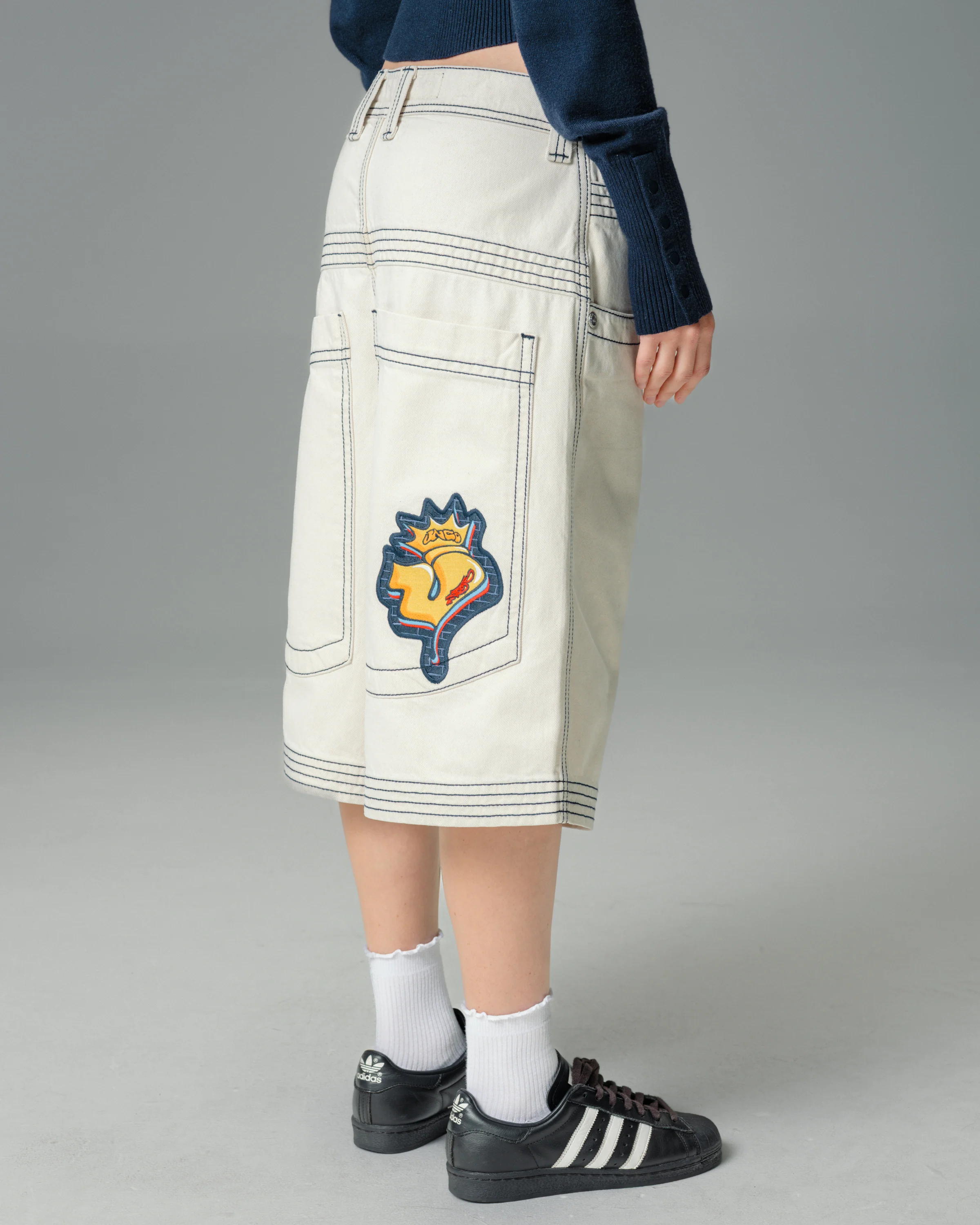 W Jester Shorts. 15" Inseam. Natural. - Image 11