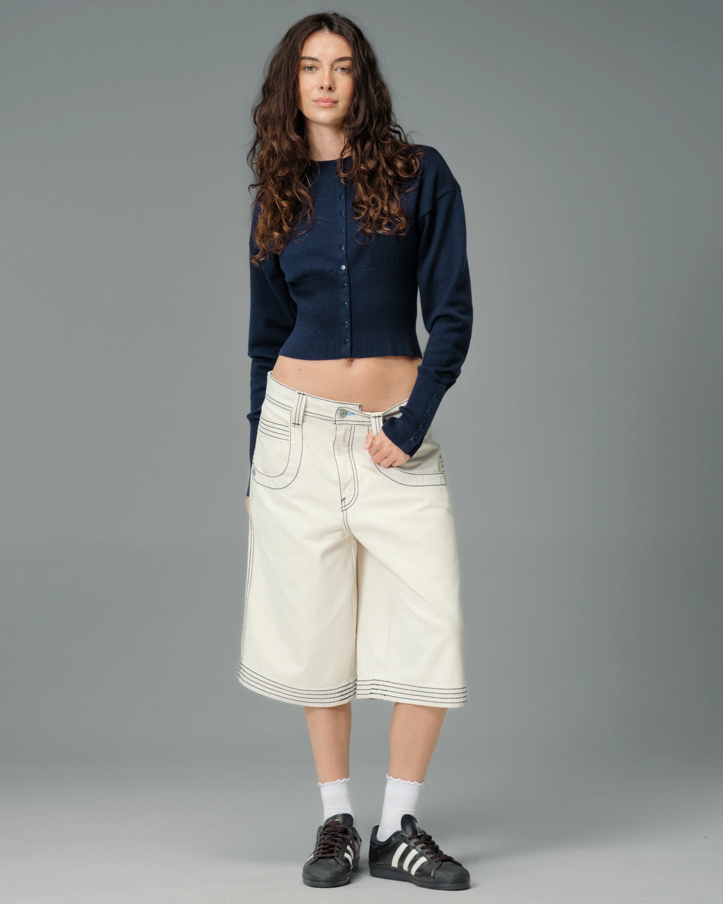 W Jester Shorts. 15" Inseam. Natural. - Image 3