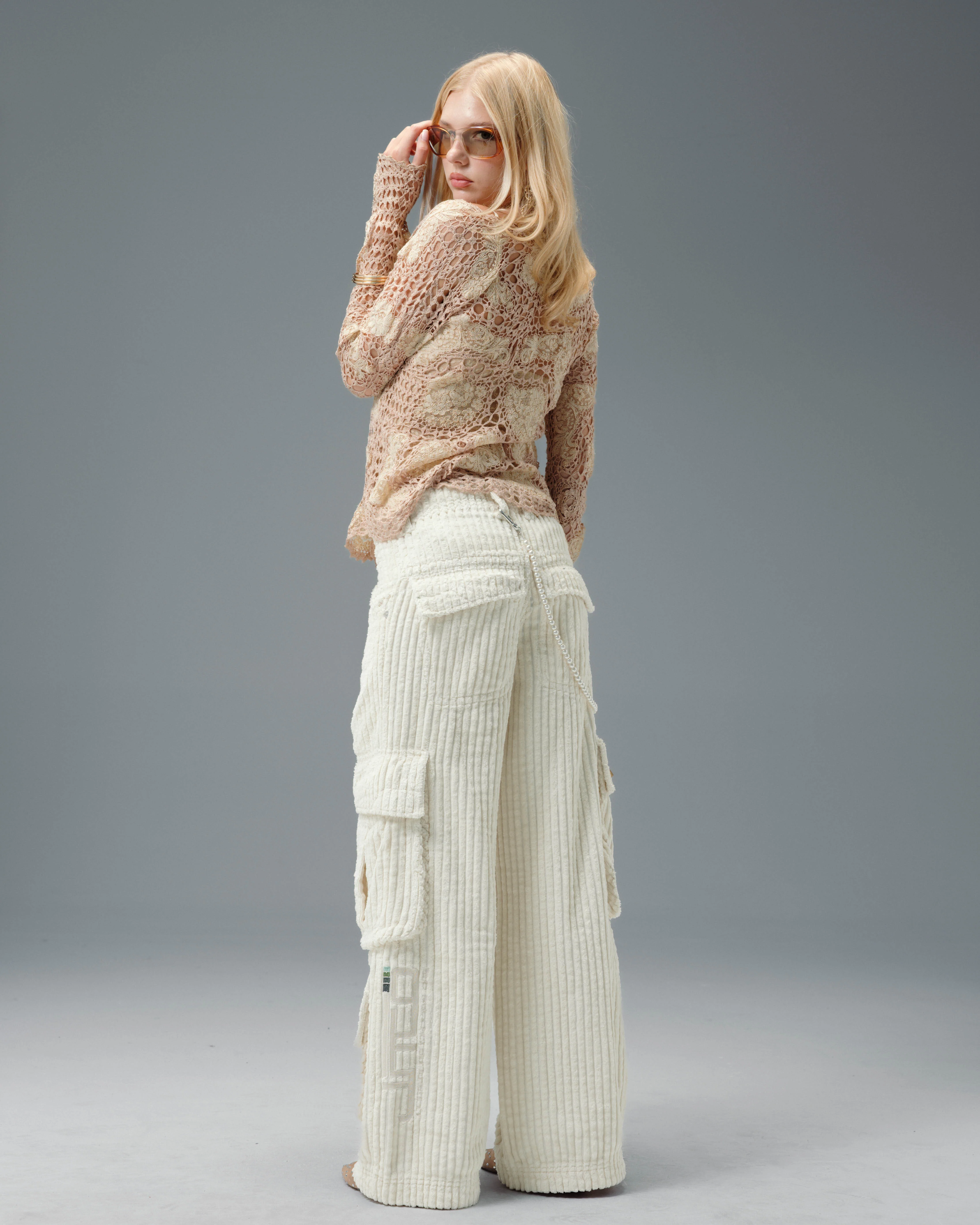 W Legacy. 24". 2 Wale Corduroy. Tofu. - Image 6