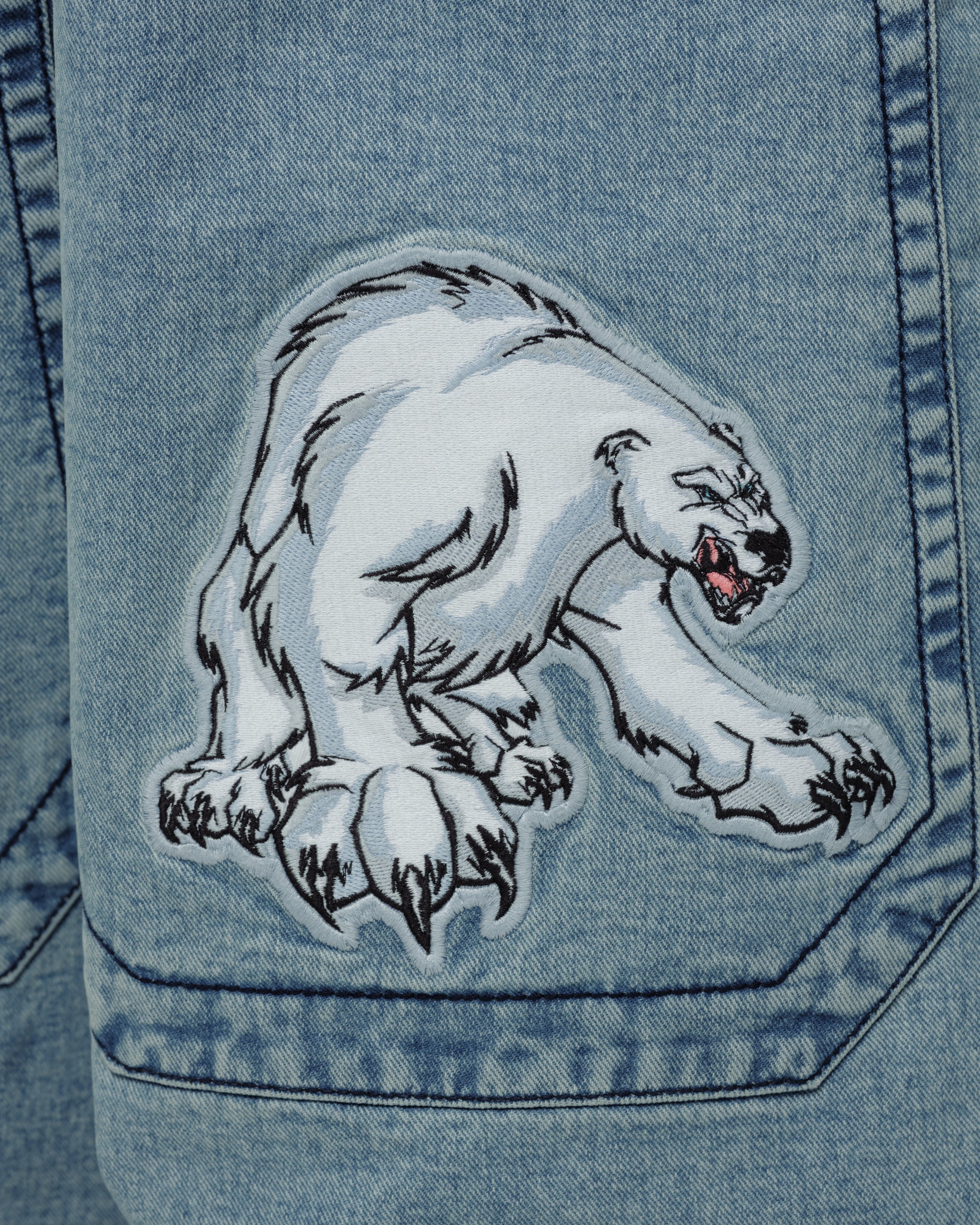 W Polar Bear. 28". Antique. - Image 13