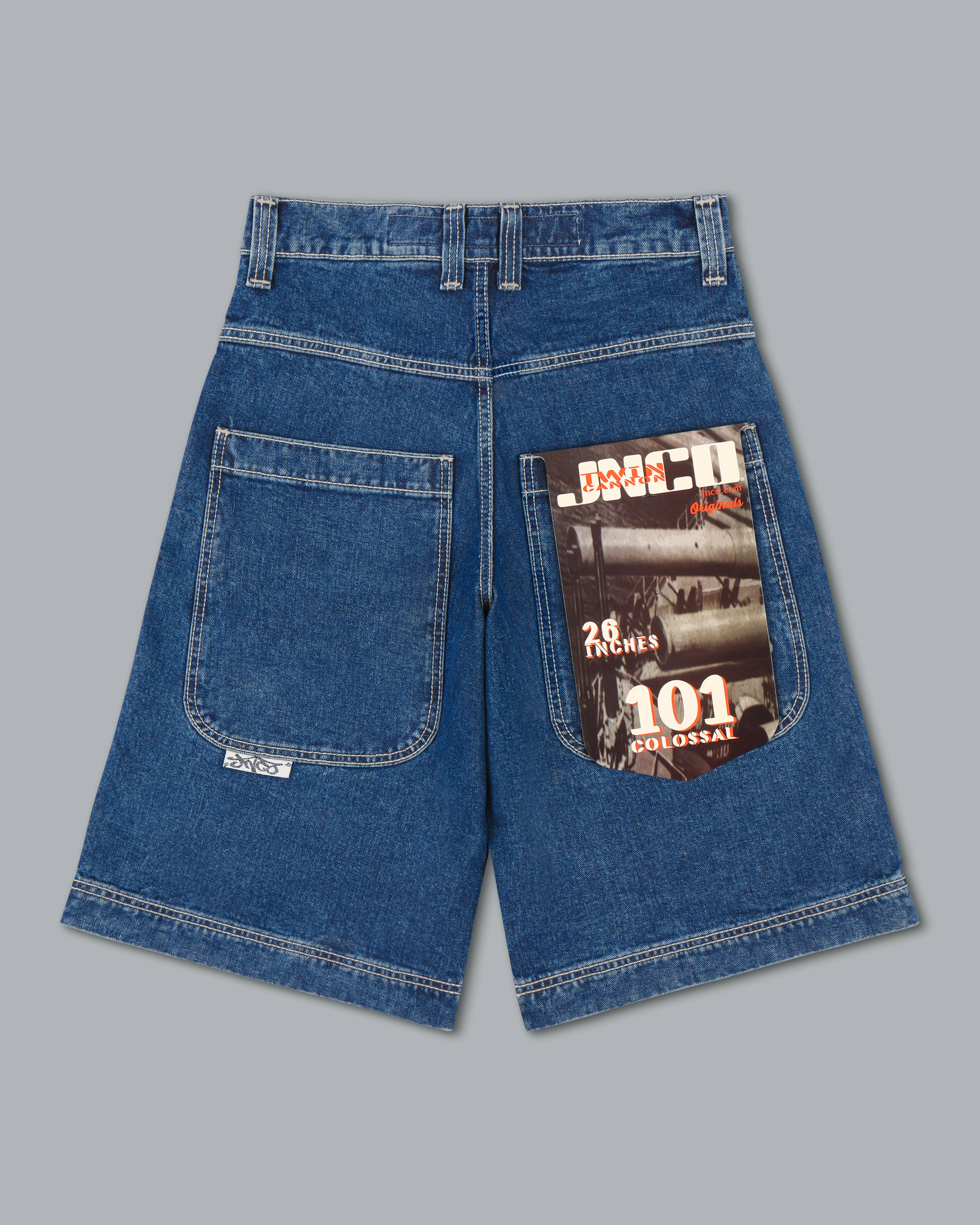 W101 Twin Cannon Shorts. 14" Inseam. Dark Stone. - Image 6