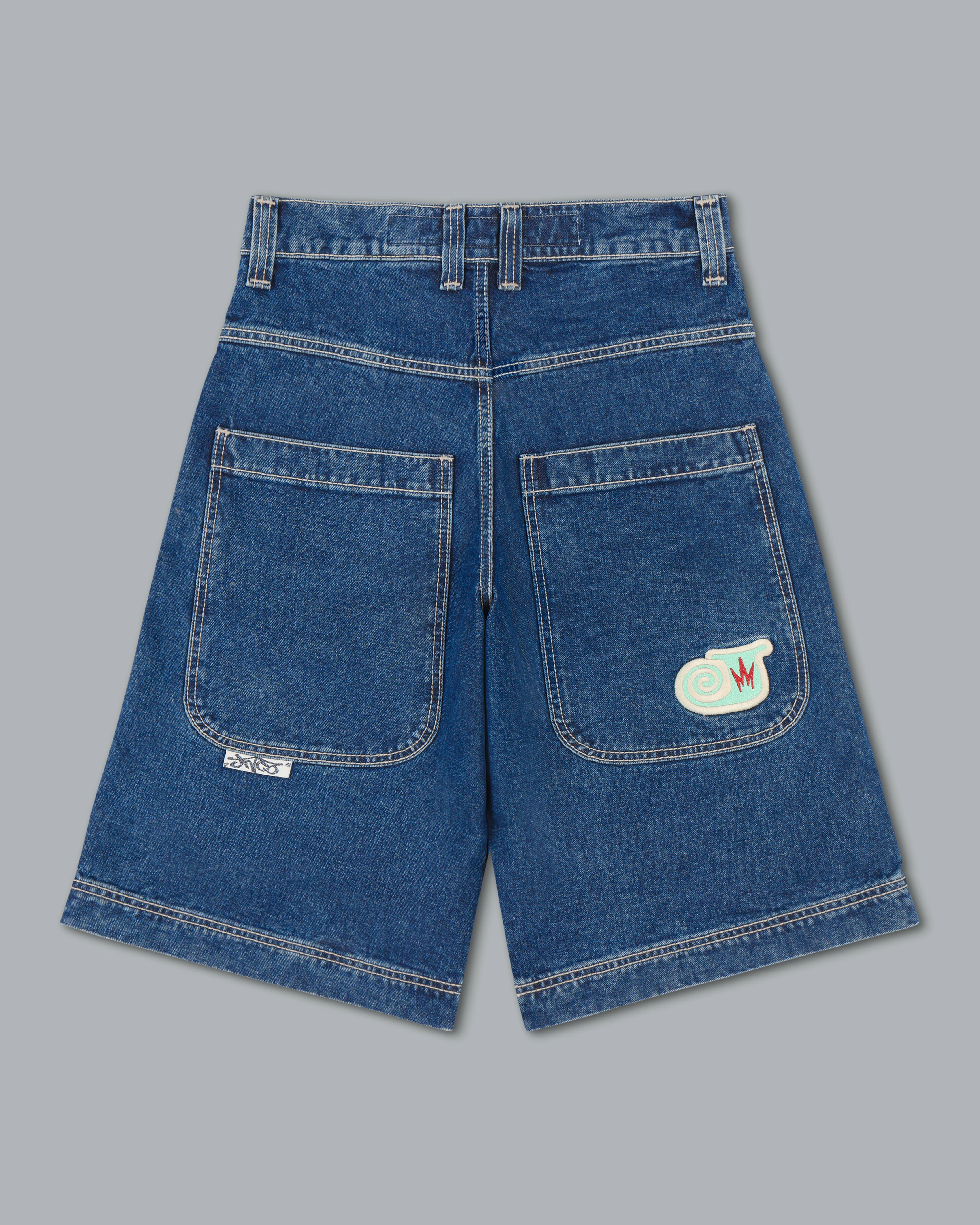 W101 Twin Cannon Shorts. 14" Inseam. Dark Stone. - Image 7