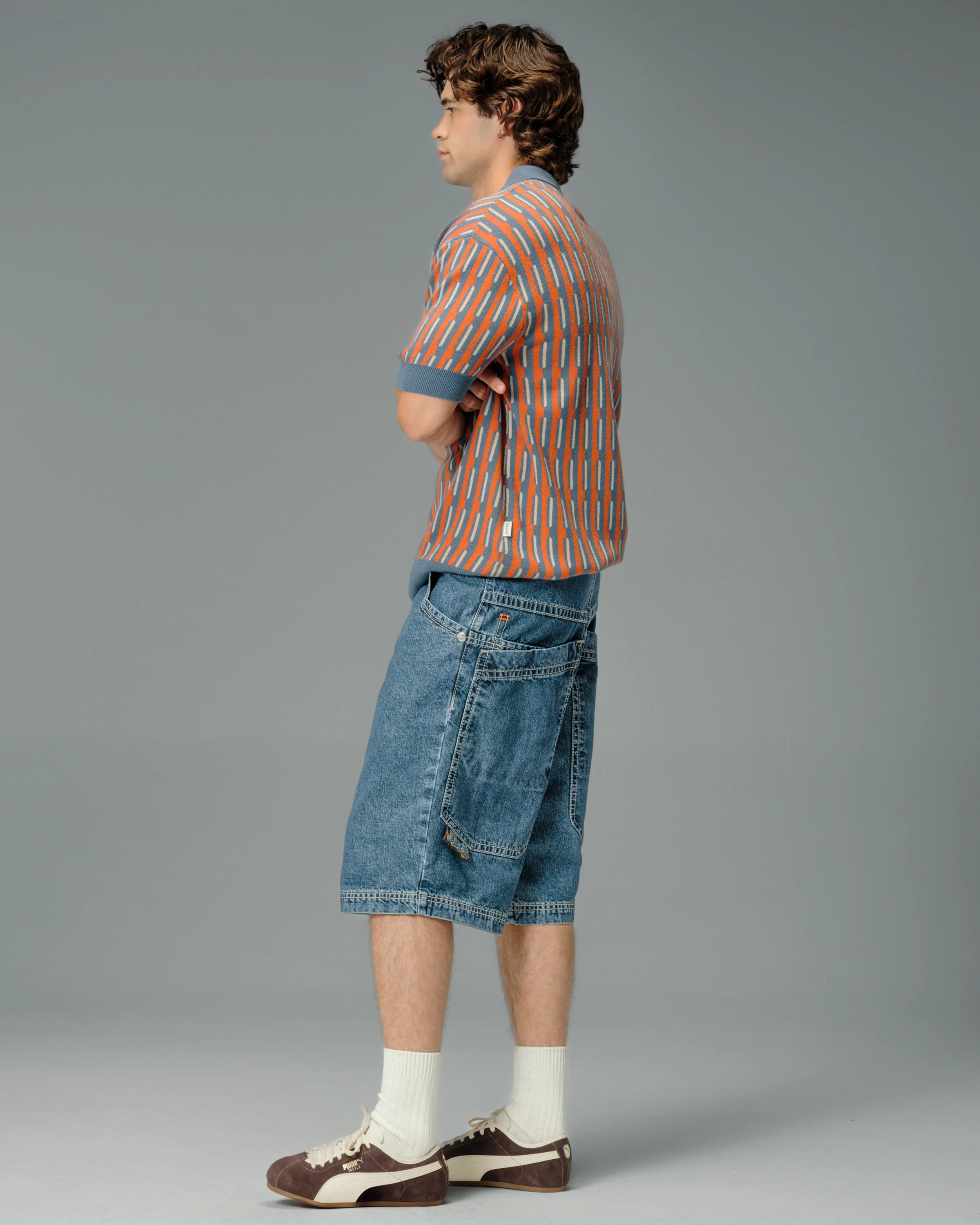 Wizard Shorts. 15" Inseam. Dark Stone. - Image 5